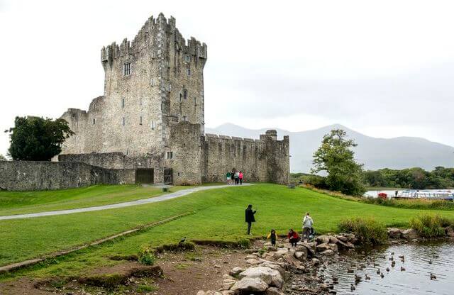 a castle Killarney National Park