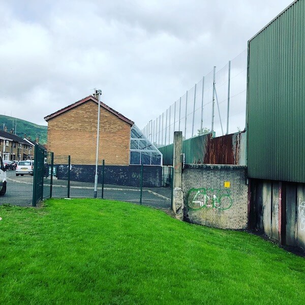 A Catholic neighborhood in West Belfast. Photo: Colette Connolly.