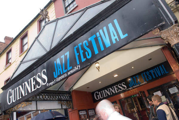 a festival sign 36 hours in Cork City