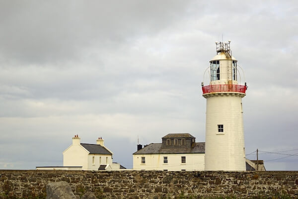 a white lighthouse Ireland's coolest lighthouses