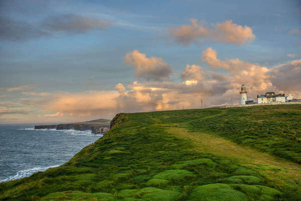a lighthouse overlooking the ocean Ireland's coolest lighthouses
