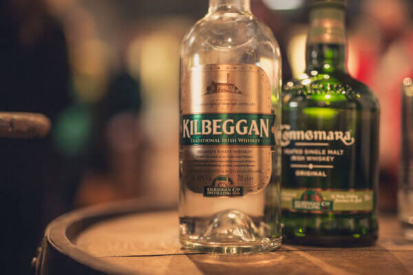 two bottles of whiskey oldest whiskey distilleries in Ireland