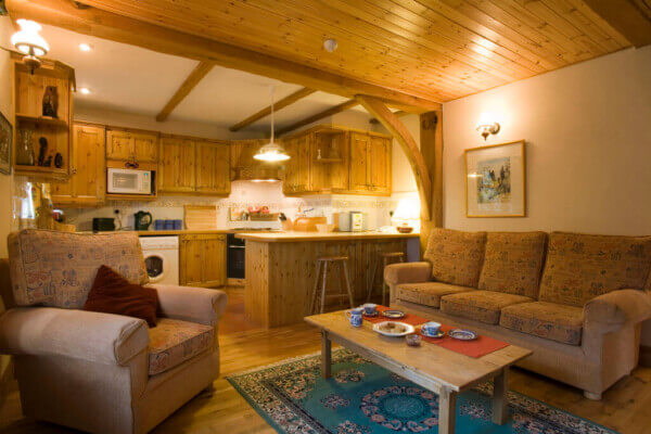 a living room how to save money on a trip to Ireland