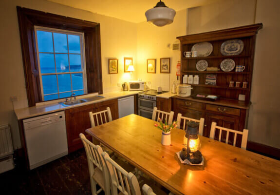 a table and chairs how to find great accommodation in Ireland