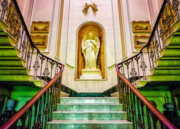 a marble staircase County Mayo attractions