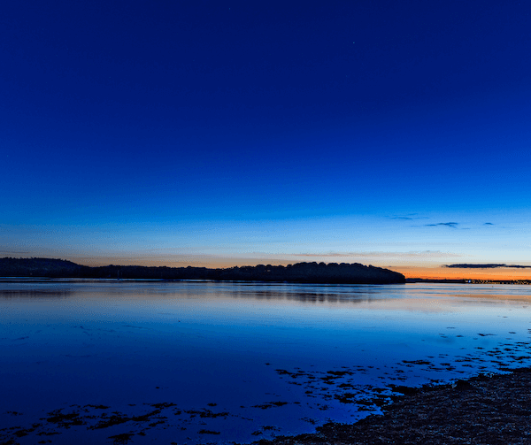 a lake at dusk Discover the Ards Peninsula