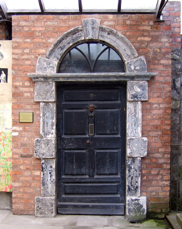 a black door James Joyce Ulysses