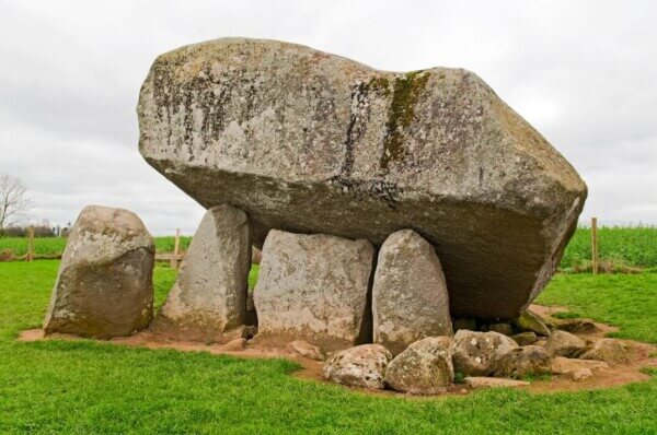 The massive Brownshill Dolmen in Co. Carlow. Photo courtesy of Krechet for Getty Images.