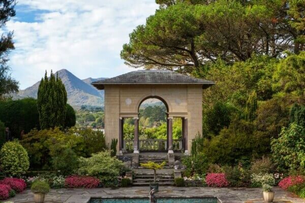 an archway in a garden plan your Ireland 2023 itinerary