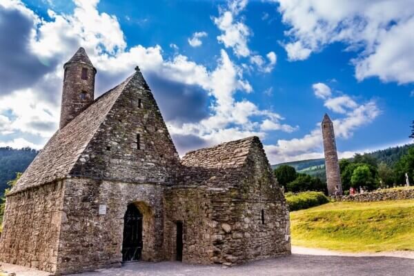 an old church Ireland's parks