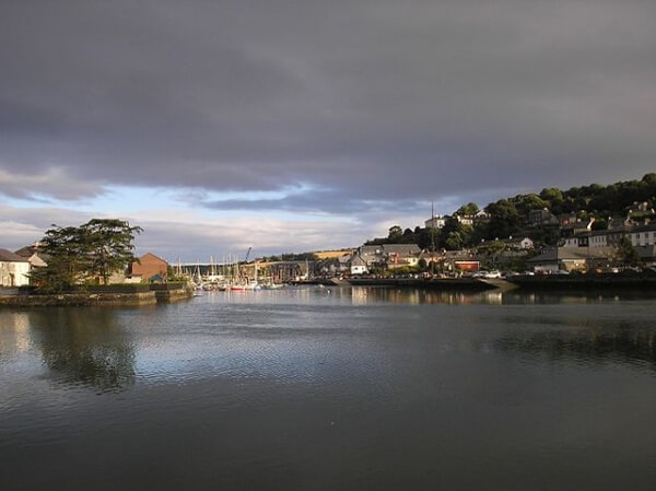 a harbor at dusk Kinsale is Ireland's most enterprising town