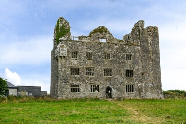 a ruined building 9 of the most haunted places in Ireland