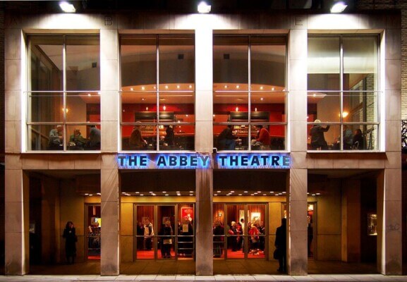The Abbey Theatre in Dublin.