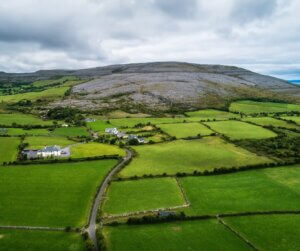 Aerial View of the Burren