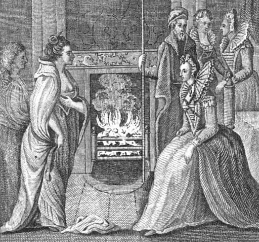 A depiction of Grace's meeting with Queen Elizabeth I. Grace O'Malley is one of the 5 inspirational Irish women that made her mark on Ireland's history. Photo: Public Domain.