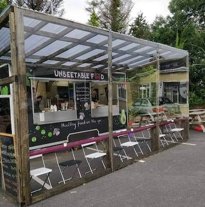 an outdoor restaurant the top 20 Irish food trucks