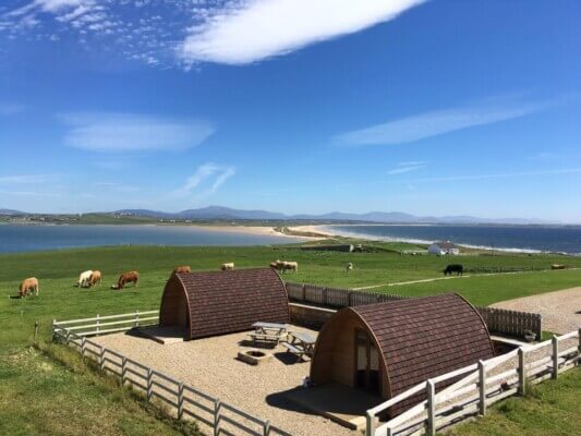 glamping pods near the ocean how to find great accommodation in Ireland