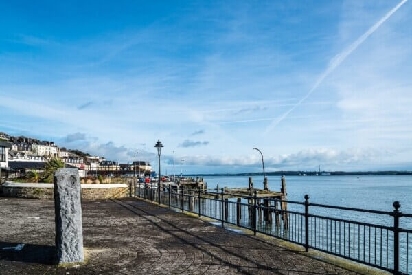 a quay in Cobh once Queenstown Titanic's last port of call