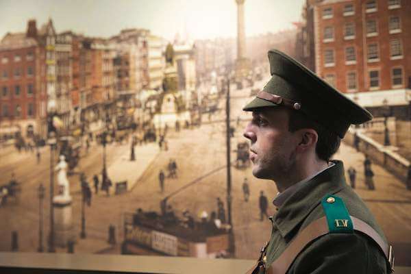 One of the exhibits at the GPO Witness History Interpretive Exhibition Centre. Photo: James Bowden for Contiki and Tourism Ireland .