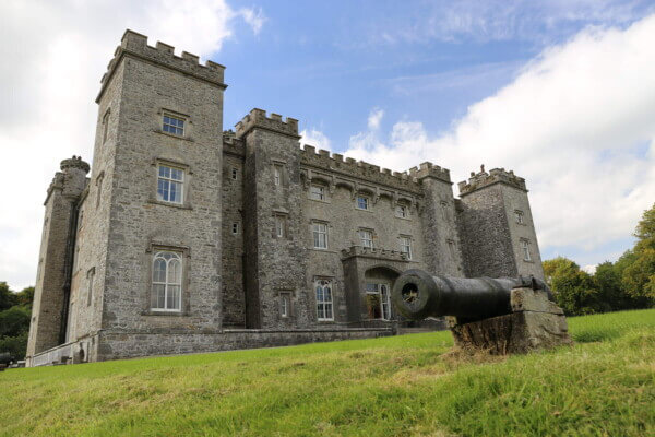 a castle glamping in Ireland