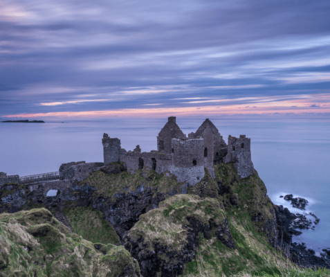 castle on a hill overlooking the ocean 8 overlooked destinations in Ireland