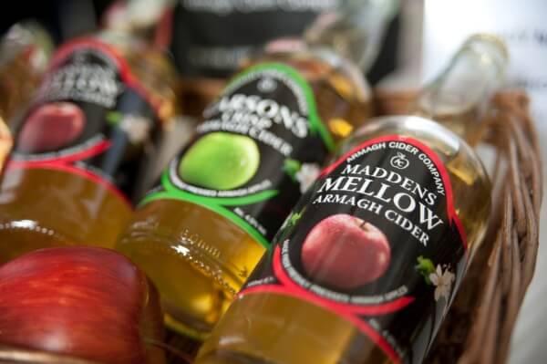 Locally-produced cider is one of the many treats available at the Dalriada Festival at<br />Glenarm Castle is one of the more popular annual festivals in Ireland. Photo courtesy Tourism Northern Ireland.
