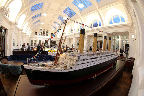 a model of a ship in a room 10 affordable hotels in Belfast