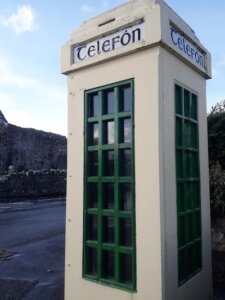Old Irish Telephone Box