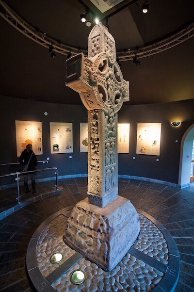 a tall Celtic cross 10 days in Ireland