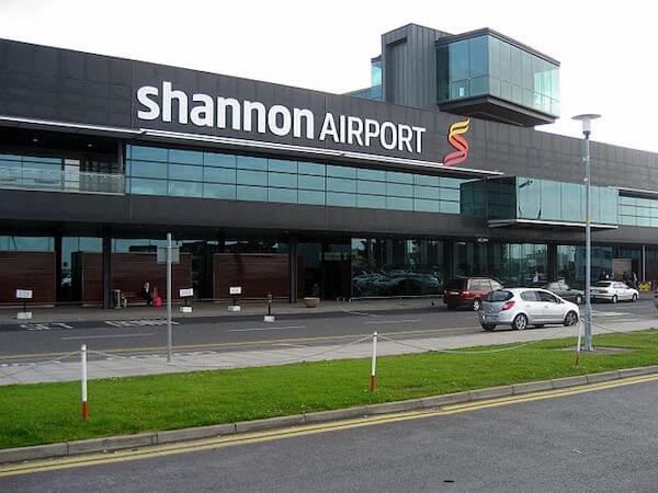 an airport building transport from Ireland's airports