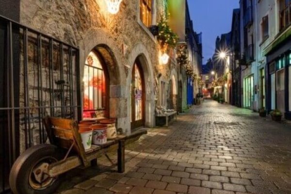 The Old Town section of Galway City. Photo: rihardzz, Getty Images.